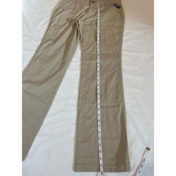 NWT Old Navy Women Chino Pant V/306028 the Flirt Flare Leg Stretch Khaki Size 4 - Picture 6 of 9